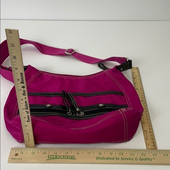 NINE WEST CROSSBODY HOT PINK - Picture 4 of 16